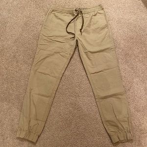 Mens Aeropostale Khaki Jogger
